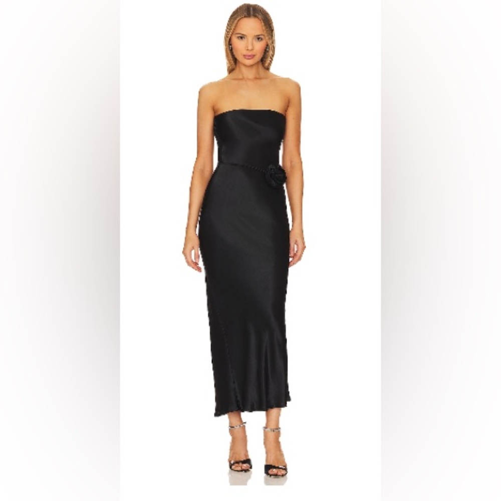 Chic Black One Shoulder Dress